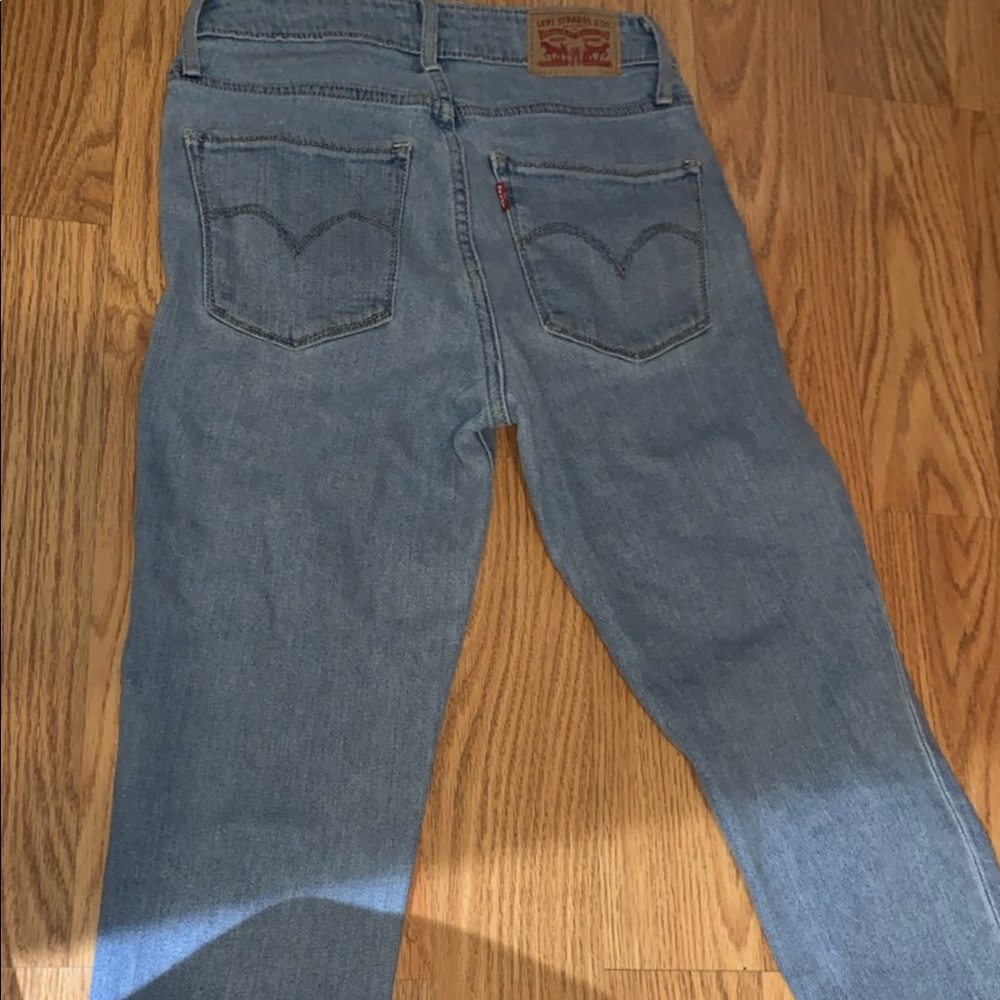 Levis 721 high waisted high rise skinny
